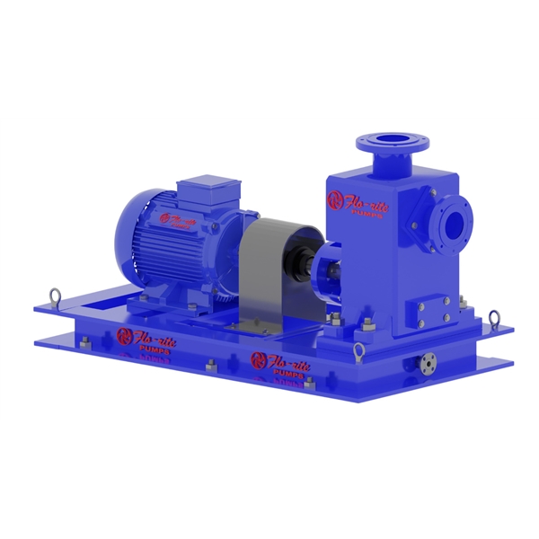 Self Priming Horizontal Pump with Priming Attachment